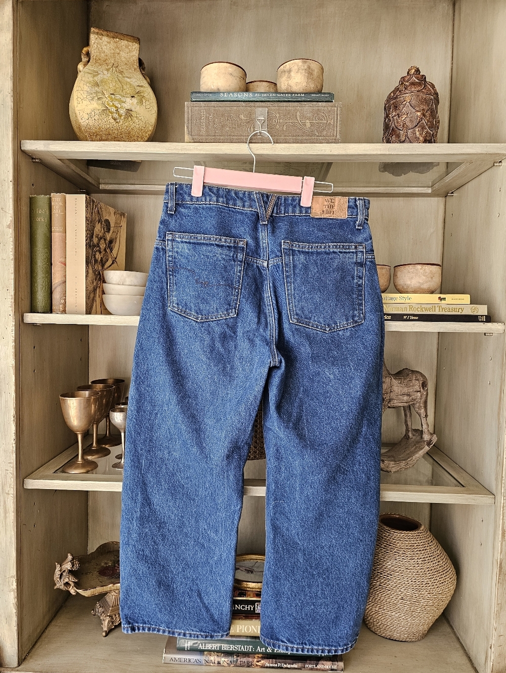 Free People | WE THE FREE Deep Trance Cropped Boyfriend Barrel Leg - Picture 10 of 14